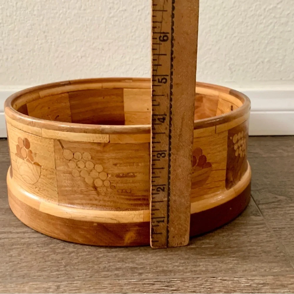 Vintage Wooden Bowl